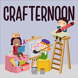 illustration of kids doing crafts