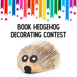 Book Hedgehog Decorating Contest
