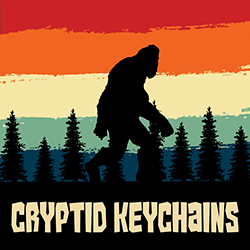 Cryptid Keychains