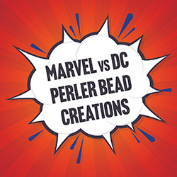 Marvel Versus DC Perler Bead Creations