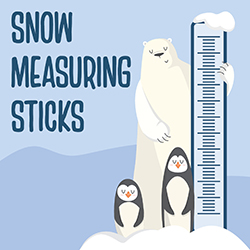Snow Measuring Sticks