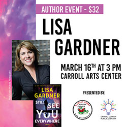 Lisa Gardner with book