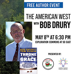 Bob Drury and Book Cover