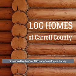 Detail image of the outside corner of a log home showing log fitting