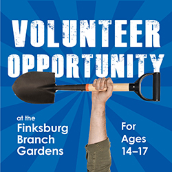 Volunteer Opportunity at the Finksburg Branch Garden
