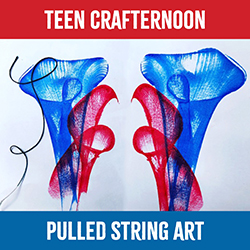 Teen Crafternoon: Pulled String Art