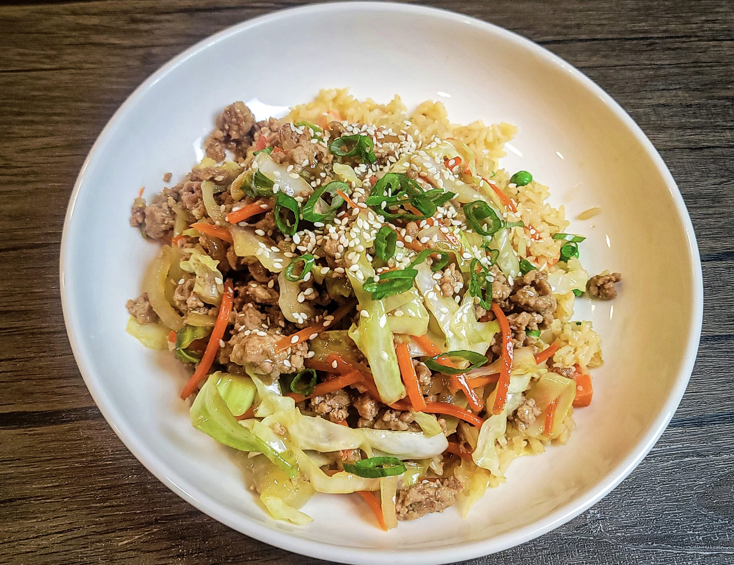 Quick Dinner Series: Egg Roll in a Bowl logo image