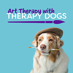 Art Therapy with Therapy Dogs