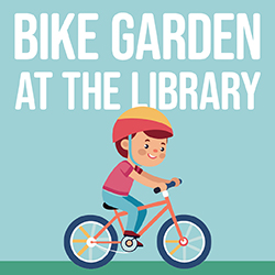 Bike Garden at the Library
