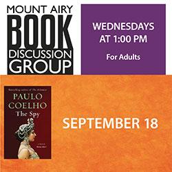 Mount Airy Book Discussion Group: The Spy