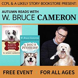An event for Dog Lovers with Author W. Bruce Cameron