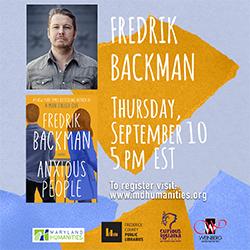 Author Event: Fredrik Backman Discusses Anxious People