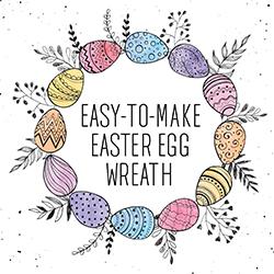 Easy-to-Make Easter Egg Wreath