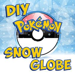 Pokémon snow globe