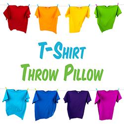 T-Shirt Throw Pillow