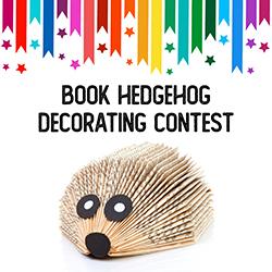 Book Hedgehog Decorating Contest