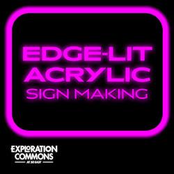 Edge-Lit Acrylic Sign