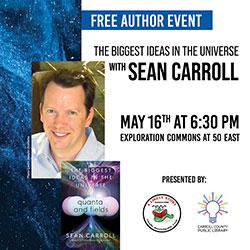 Sean Carroll with book cover