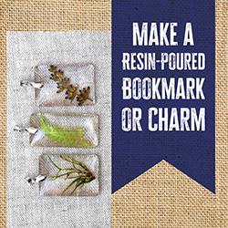 Make a Resin-Poured Bookmark or Charm