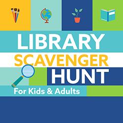 Library Scavenger Hunt for Kids and Adults