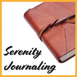 a leather journal on a white background