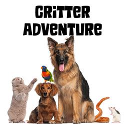 a group of different animals on a white background