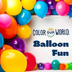 multicolor balloons