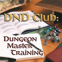 An open notebook and pages of scripts on a table with figurines and dice.