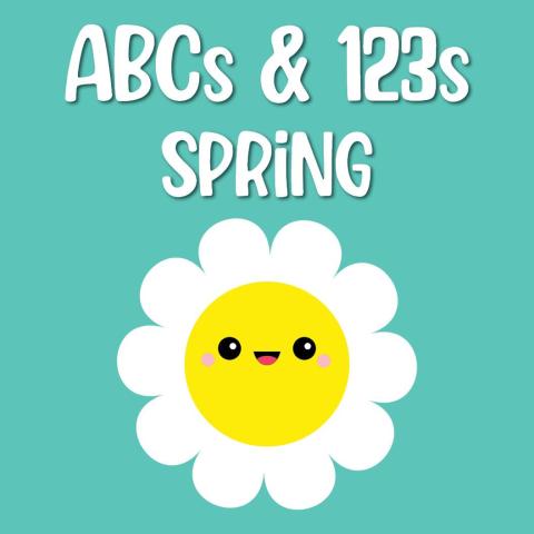 ABCs and 123s Spring Flower