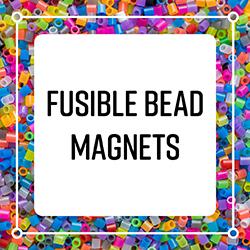 a pile of multicolor Perler beads