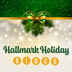 pine tree branches in front of a sparkly background