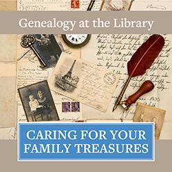 A collage of family heirlooms: writings, photographs, a vintage pen and timepiece.