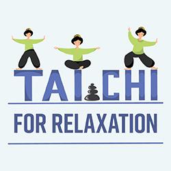 an illustration of a person doing tai chi