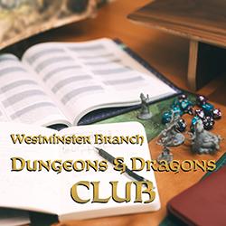 D&D figures next to open instruction books and a pen on a wooden tabletop.