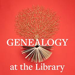 A brown cut paper tree over an open fanned out book seen from above on a red-orange background.