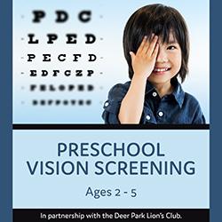 Preschool Vision Screening