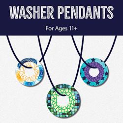 Washer Pendants