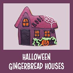 Halloween Gingerbread Houses