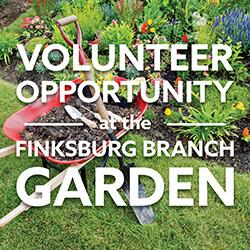 Volunteer Opportunity at the Finksburg Branch Garden