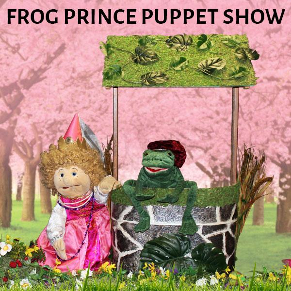 frog prince puppet show