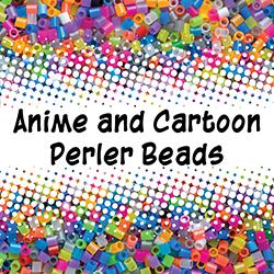 Anime and Cartoon Perler Beads