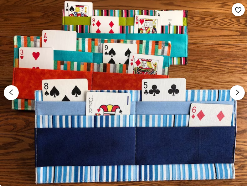 Folding card holder