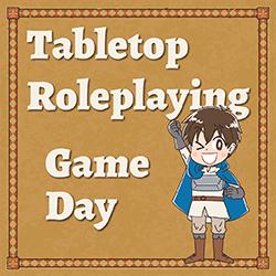 happy rpg character with a cloak