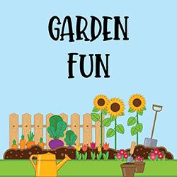 an illustration of a garden