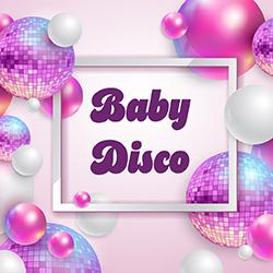 pink and purple disco balls