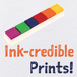 a multicolor ink pad