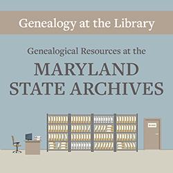 Illustration of shelves of documents in a storage archive department.