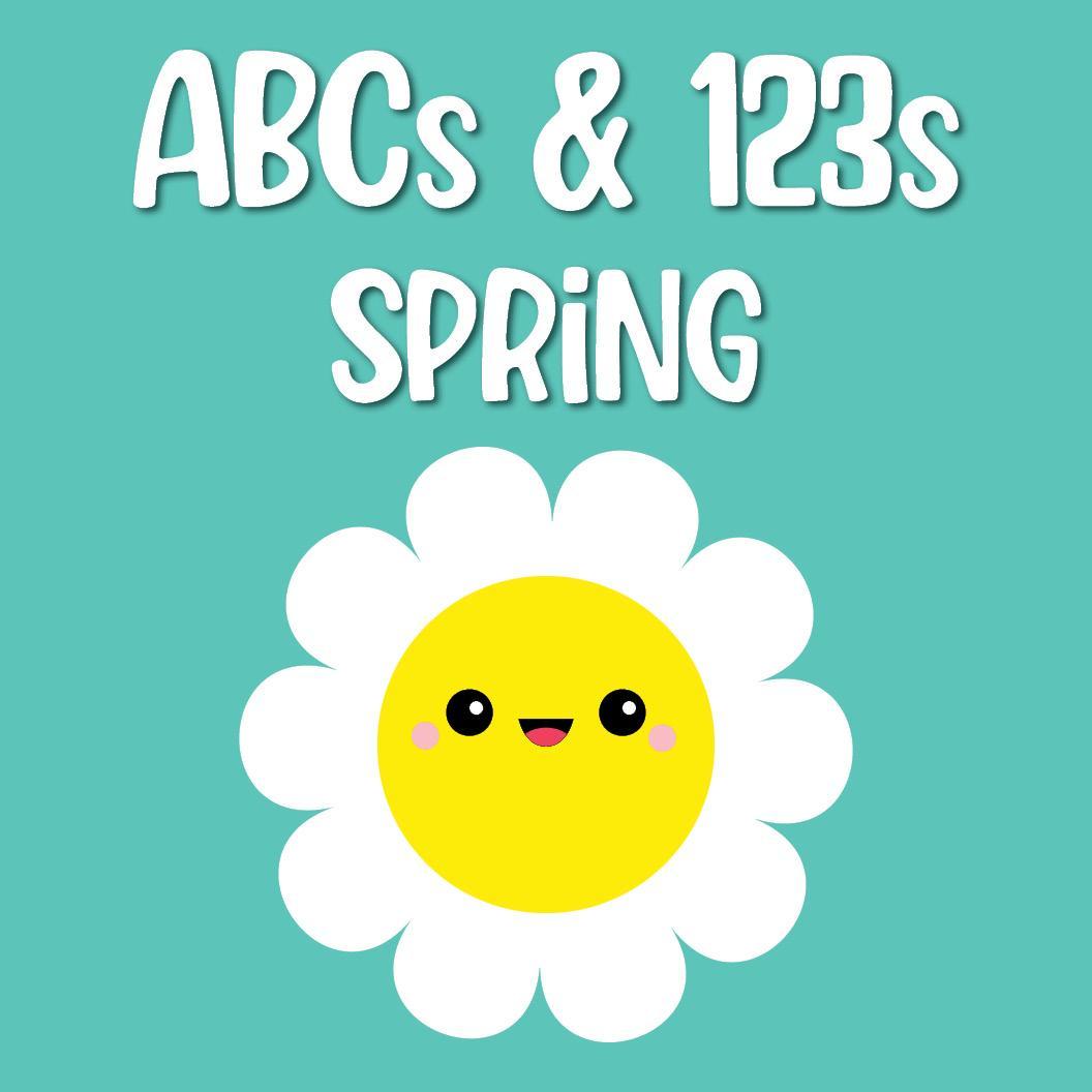 ABCs and 123s Spring Flower