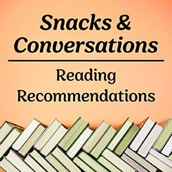 books on a peach background