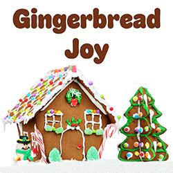 a decorated gingerbread house
